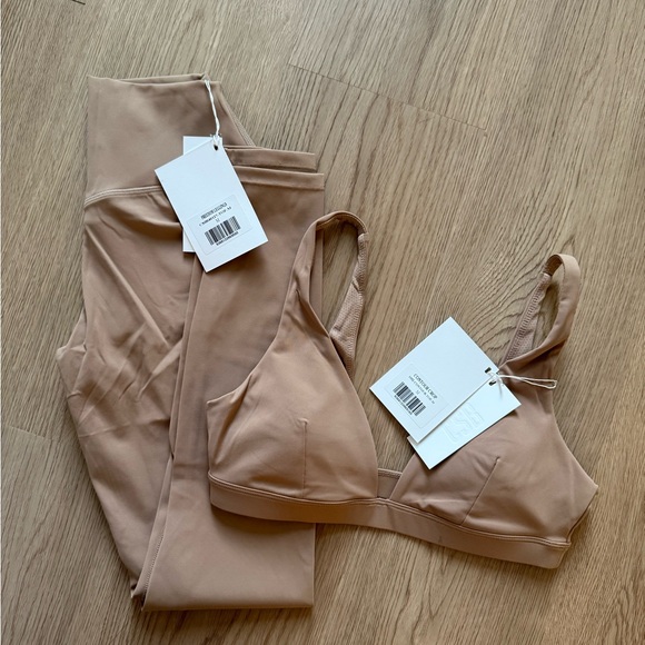 Csb Tops - CSB Toffee Contour Crop & Freedom Leggings